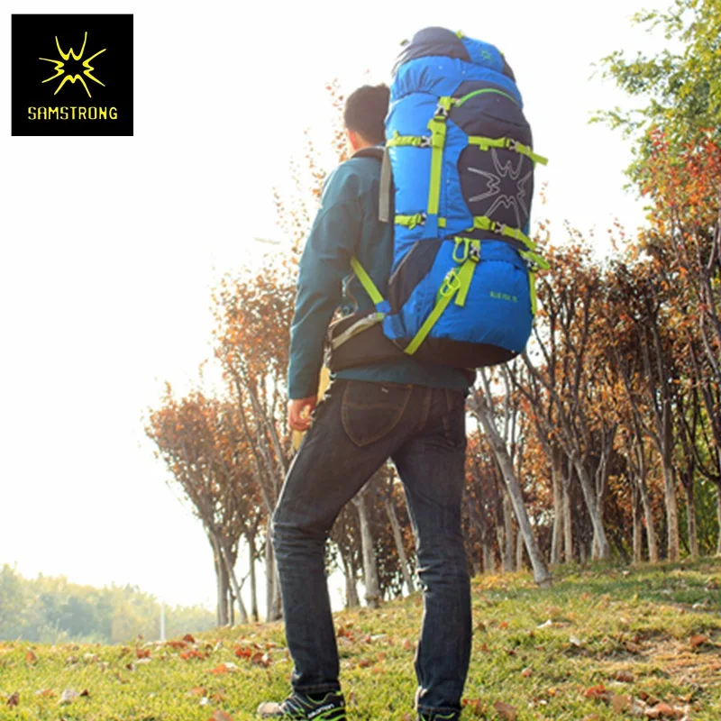 Нейлоновый походный рюкзак для мужчин и женщин вместительный Водонепроницаемый