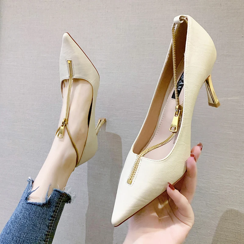 Туфли лодочки на высоком каблуке Женская обувь Пикантная для свадебной