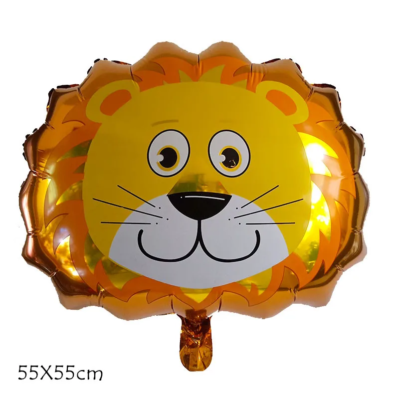 1 шт. животные голова свиньи фольга шары животное тематическая вечеринка на день