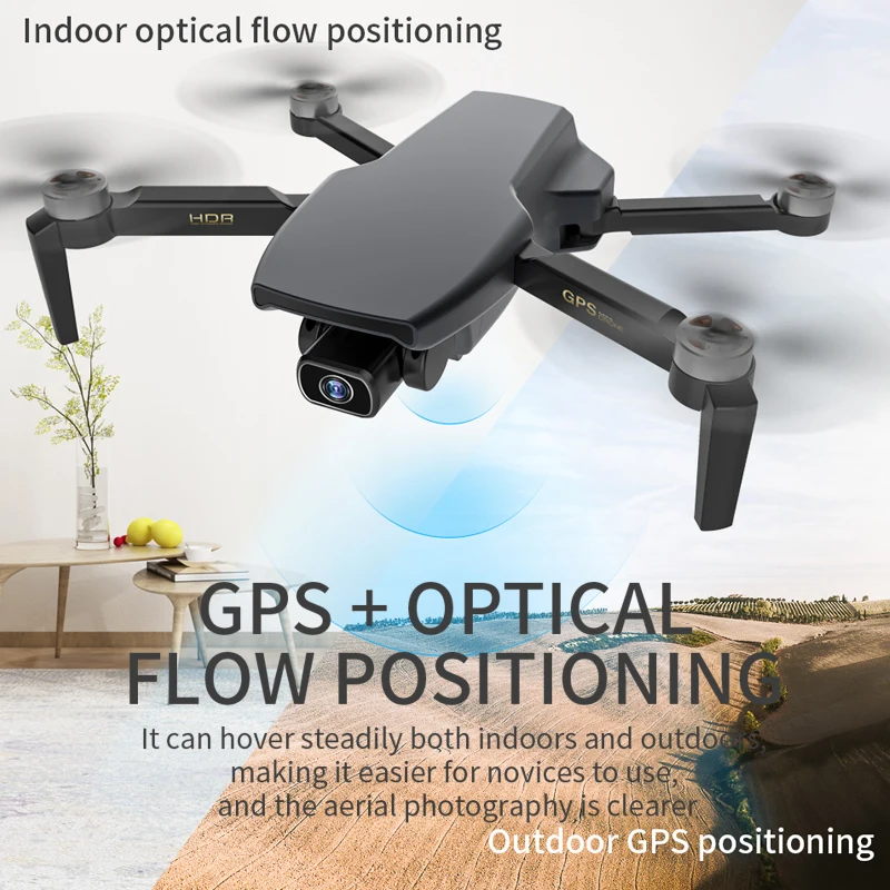 Дрон SG108 GPS 2 камеры 4K HD 2020 Wi-Fi FPV широкоугольный бесколлекторный дистанционное