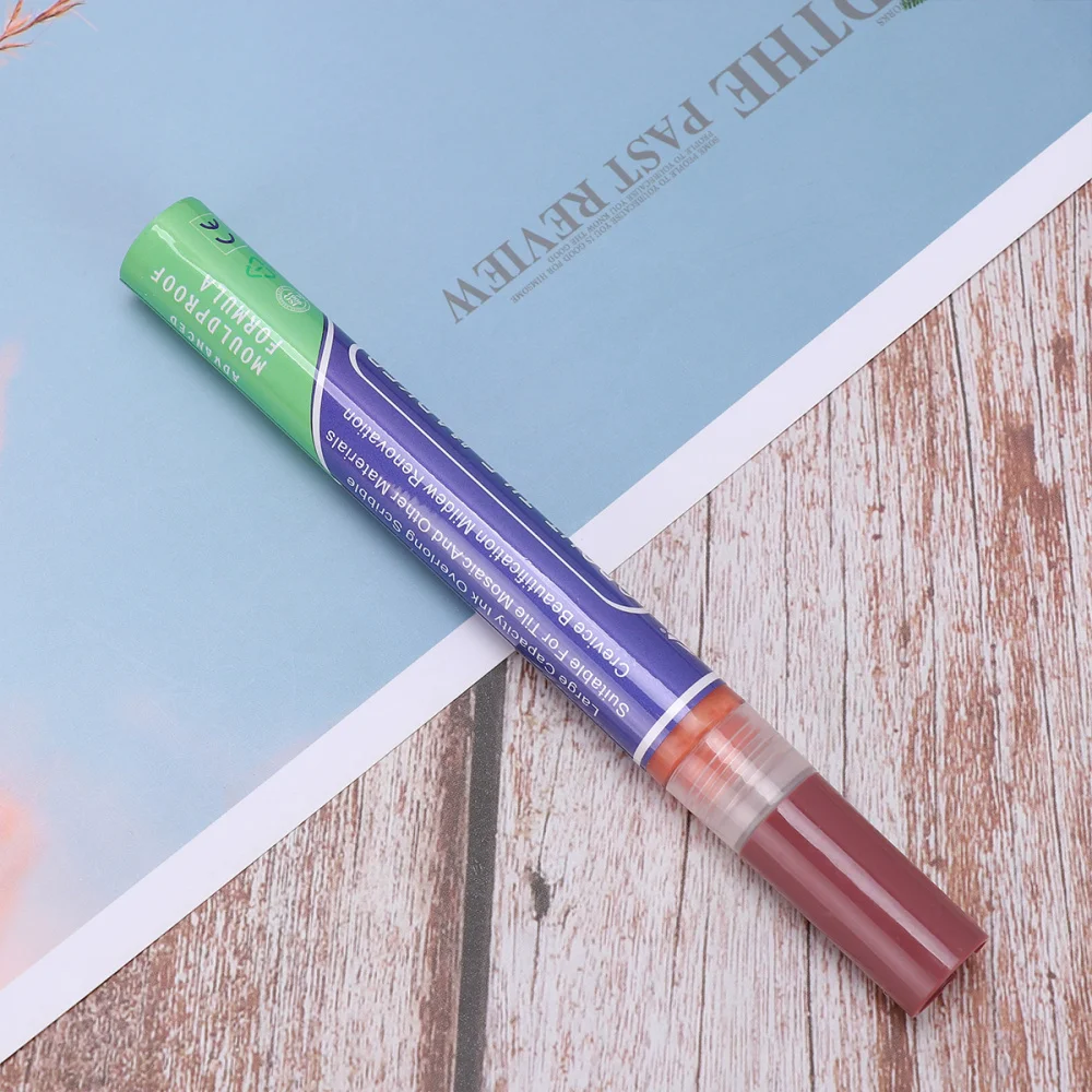 

4pcs Grout Tile Pen Rejuvenate Grout Restorer Pen Renew Repair Marker for Tile Wall Floor (Beige)