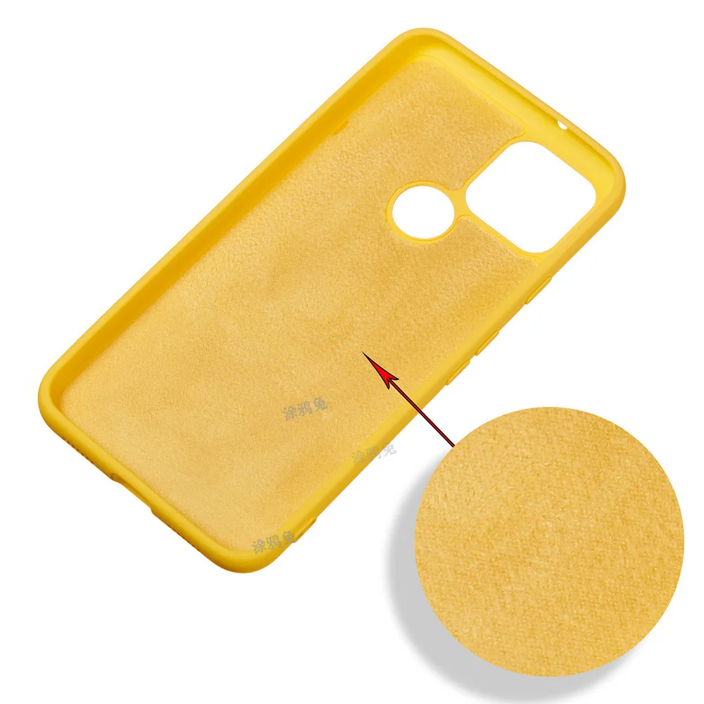 Liquid Silicone Case For Google Pixel 4a Soft Gel Rubber Protective Cover Pixel4a 5G | Мобильные телефоны и аксессуары
