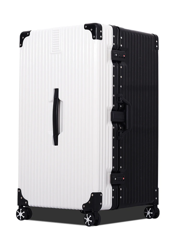 

Exceed Large Capacity Travel Suitcase30"32"36"Thickening Aluminum Suitcase Luggage Suitcase Large Travel Suitcases With Wheels