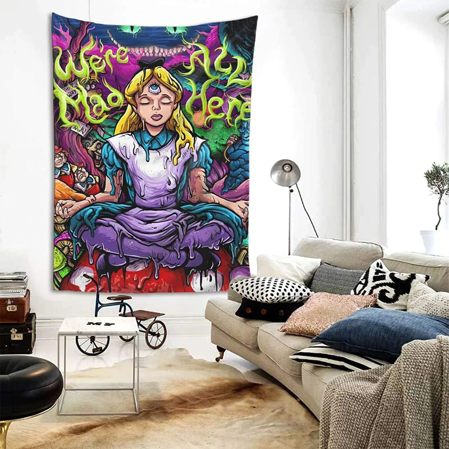 

HXH Hisoka-Morow Tapestry Wall Hanging Art Banner Home Decoration for Bedroom Living Room Beach Coverlet Tablecloth