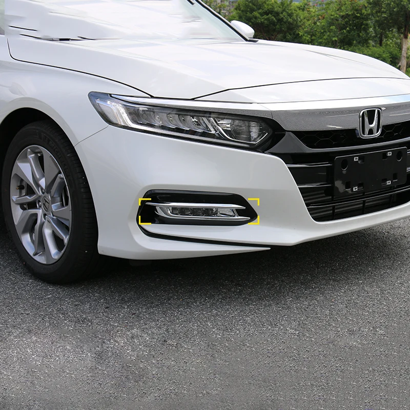 Для Honda Accord X 10th 2018 2019 2020 АБС-пластик автомобильный передние противотуманные фары