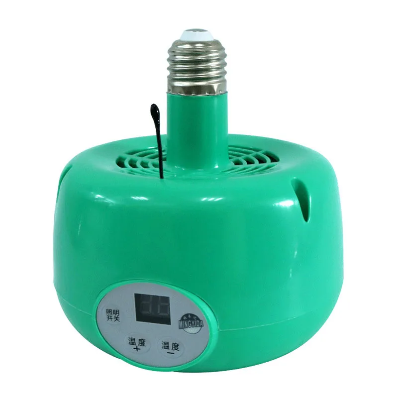 

Новейшая светодиодная нагревательная лампа для фермы, теплое освещение для куриных поросят, домашних животных, термостатический контроллер температуры, нагреватель для инкубатора