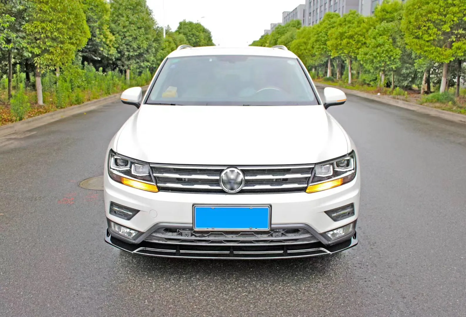 Для Volkswagen Tiguan Body kit спойлер 2017-2019 для ABS задний передний бампер диффузор защитные
