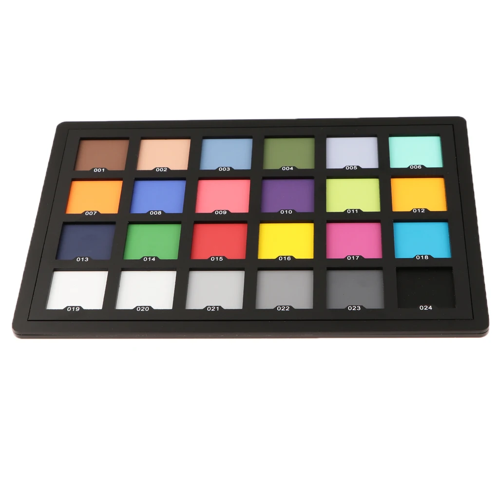 

Professional 24 Color Card Test for Digital Color Correction