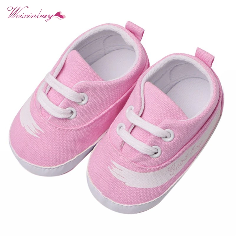

Fashion Baby Shoes Canvas Solid 6 Color Available Newborn Baby Shoes Girls Boys Mocassin Baby Shoes Spring 1