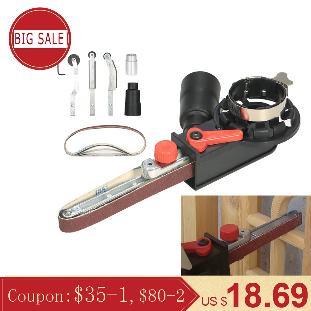 Мини шлифовальный станок сделай сам адаптер шлифовальной ленты шлифовальная