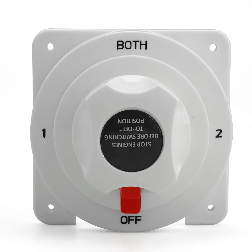 

Замок с поворотом на 1-2 градуи, распределение 300 А, переключатель аккумулятора для морской лодки, морской двойной переключатель аккумулятора для двигателя лодки, автофургона