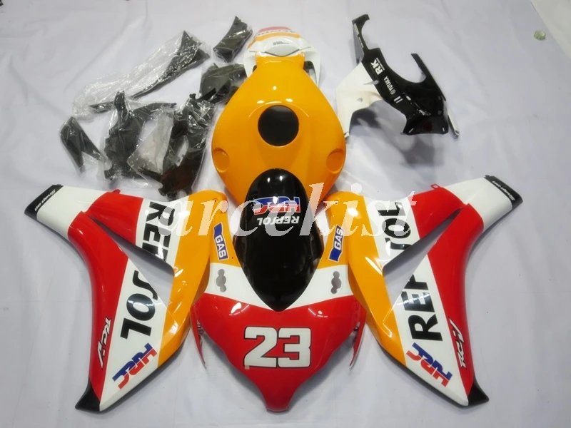 Комплект обтекателей для мотоциклов Honda CBR1000RR 2008 2009 2010 08 09 10 11 repsol 4 подарка|Полные