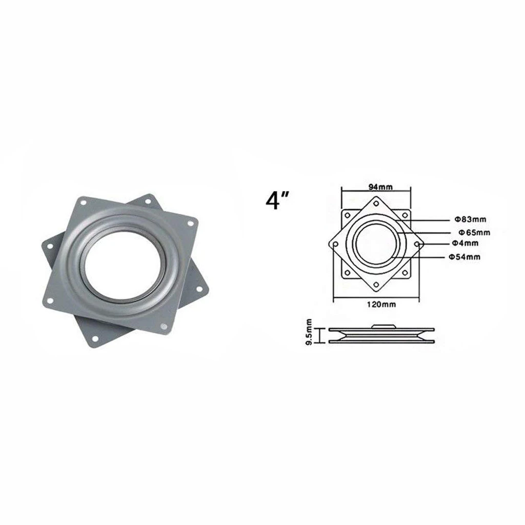 Вращающийся металлический шариковый подшипник вращающаяся на 360 Градусов