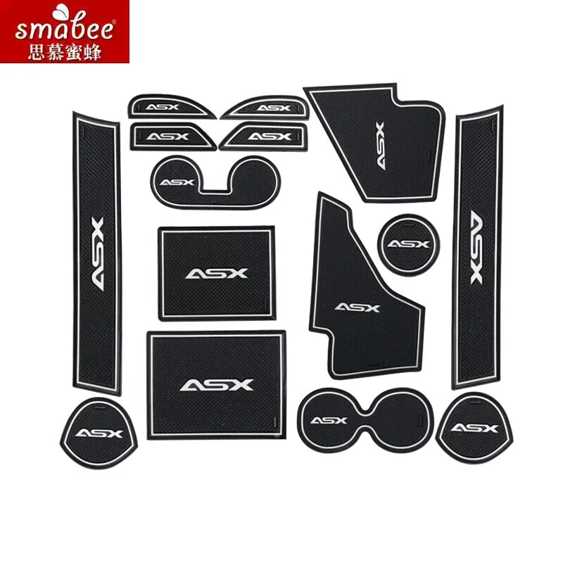 15 шт./компл. для Mitsubishi ASX 2013 2014 2015 автомобильные аксессуары 3D резиновый коврик