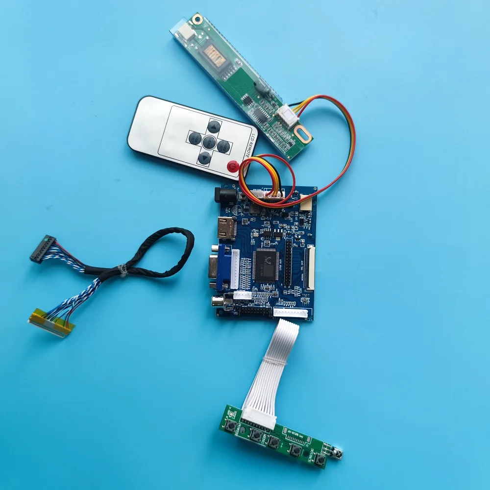 kit Work for B150XG01 1024x768 30pin HDMI VGA monitor 2AV DIY LVDS LCD remote AV Controller Board driver panel SCREEN