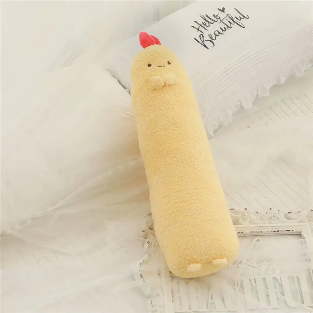 Мультяшная Милая подвеска Sumikko Gurashi креветка длинное тело Tempura плюшевые игрушки и