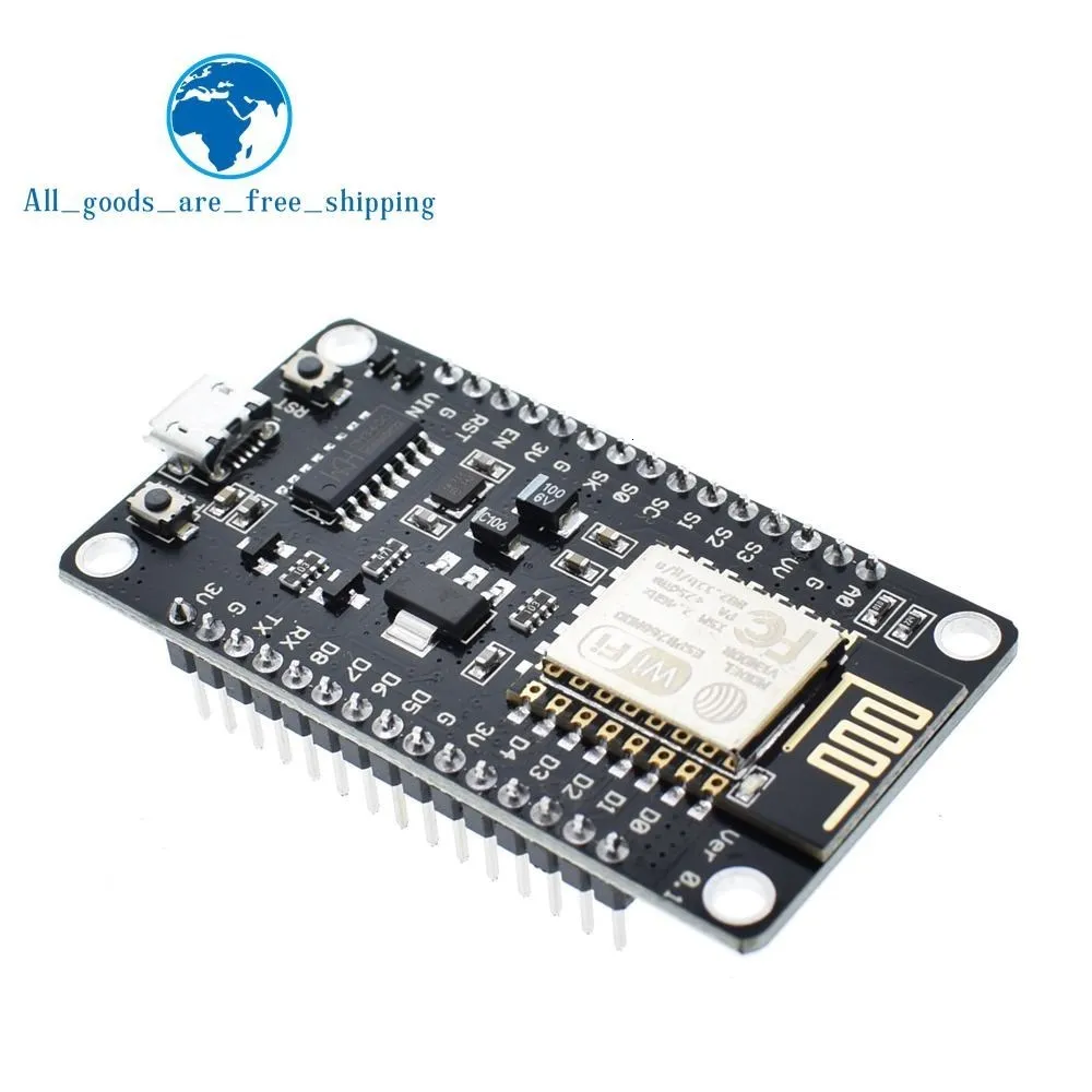 Беспроводной модуль NodeMcu v3 CH340 Lua wifi Интернет вещей макетная плата ESP8266 с pcb антенной и usb портом для Arduino