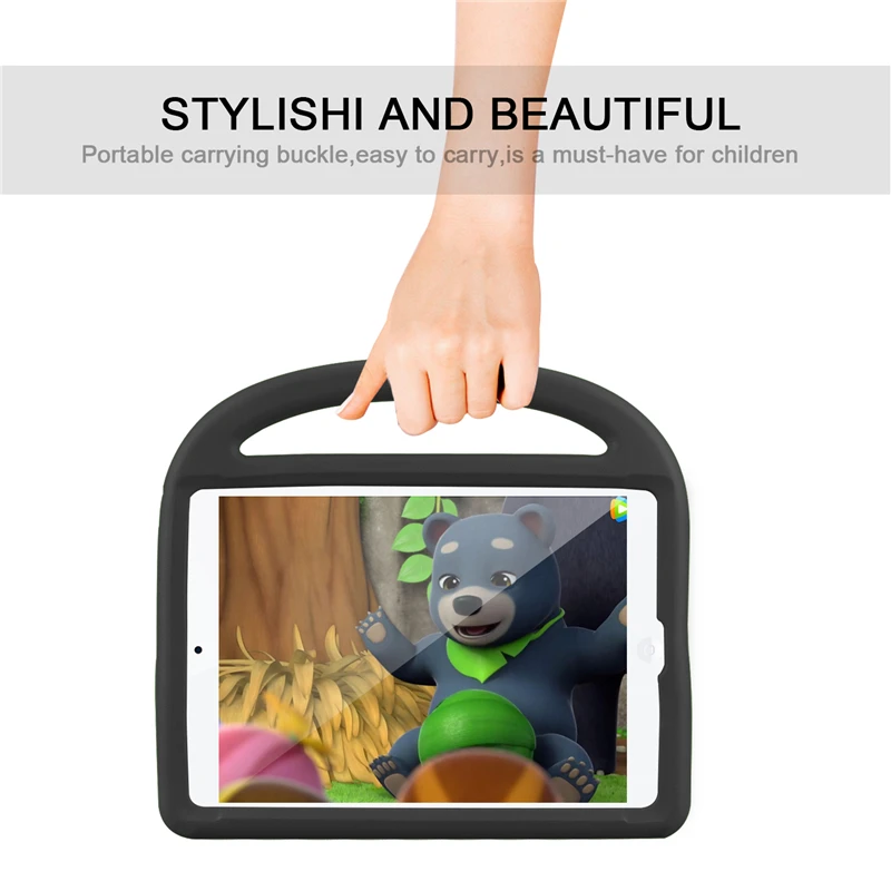 

EVA Silicon Coque for iPad 9.7 inch 2017 2018 10.2 inch 2019 2020 4th 5th 6th 7th 8th Gen Air 2 3 4 Case Kids Shockproof Cover