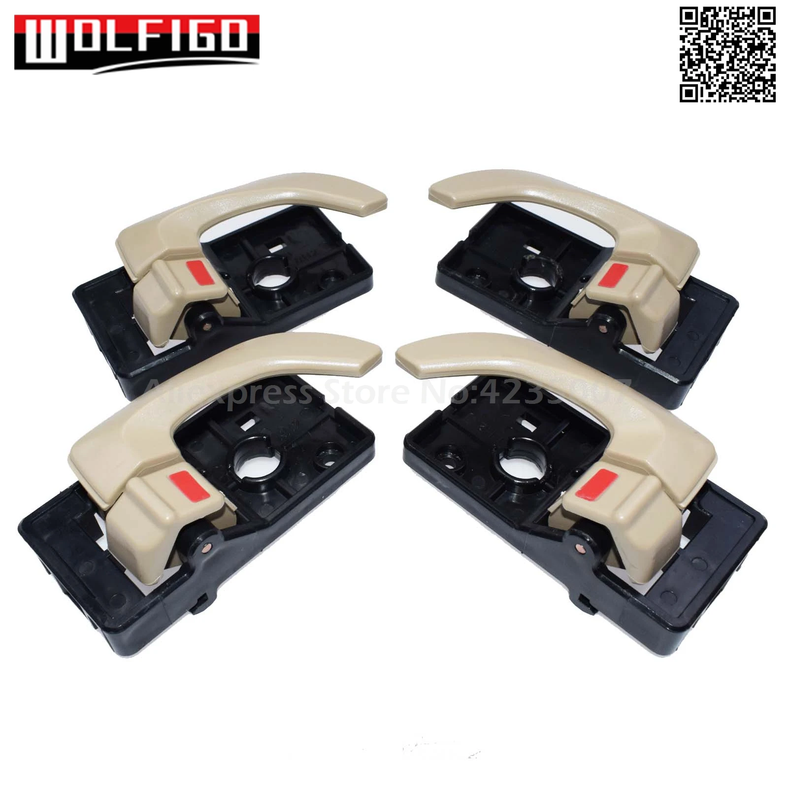 WOLFIGO новые внутренние дверные ручки для Hyundai Tucson 826102E000 82620-2E000 | Автомобили и