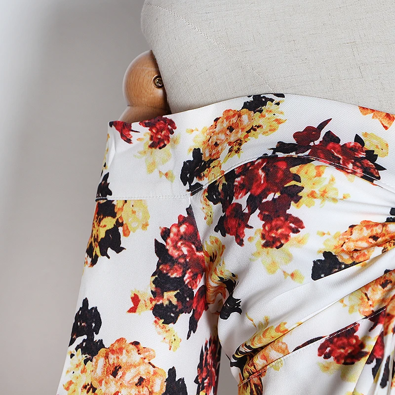 Женская блузка TWOTWINSTYLE летняя с коротким рукавом и принтом|Блузки| |