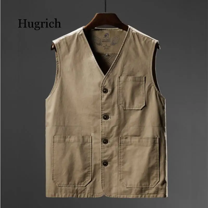 

Summer Men's Vests Casual Man Cotton Breathable Mesh Vest Sleeveless coat Man Outwdoor Fishing Waistcoats Clothing 8XL