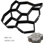 Форма для садового пола, дороги, для самостоятельного изготовления дорожек, цемента, кирпича, каменного блока, дороги, бетона, зданий, формы для создания дорожек