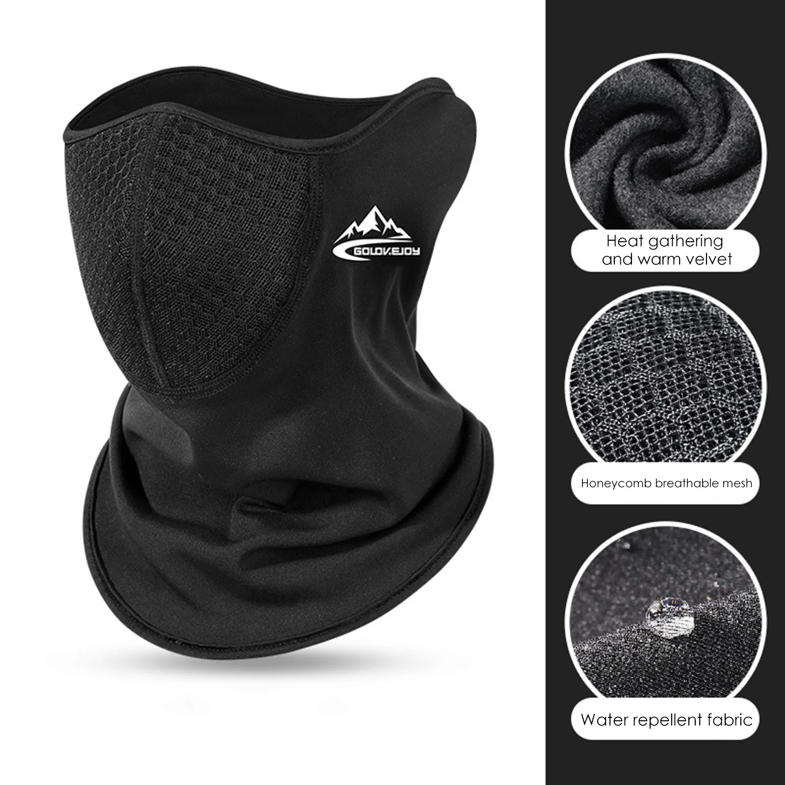 Бандана защита для лица шеи и велоспорта Ветрозащитная маска на мотоцикле зимняя