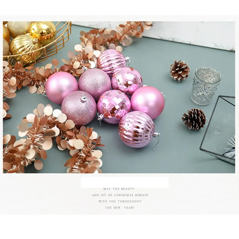 34 шт/6 см Рождественская елка украшение шар подвески для рождественской