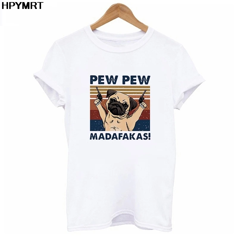 Женская футболка с изображением черного кота Pew Madafakas забавные летние топы в