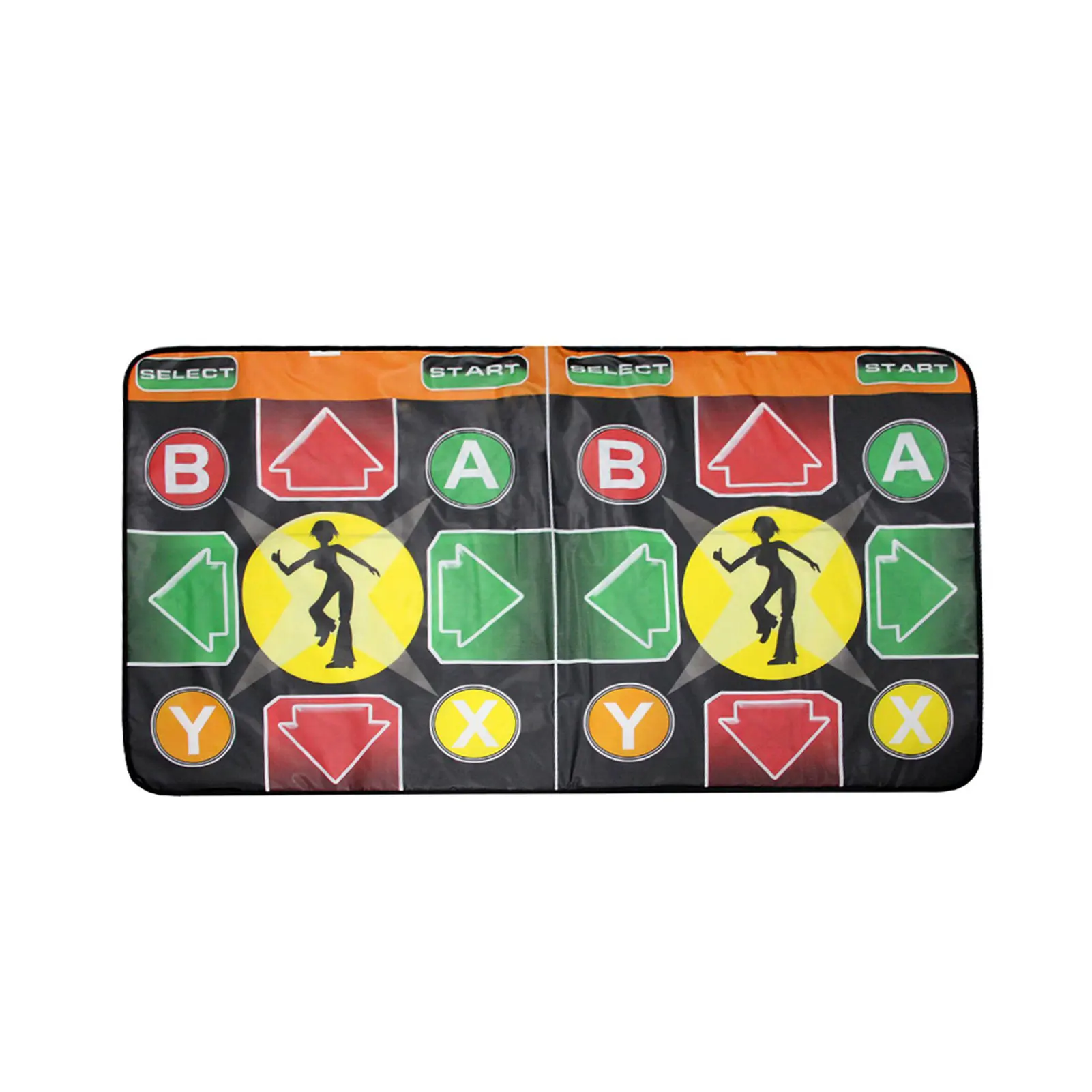 

Wired Dance Mat For Kids Adults Foldable Plug And Play USB Port Sense Game Entertainment Gift AV Connection Non Slip PC TV