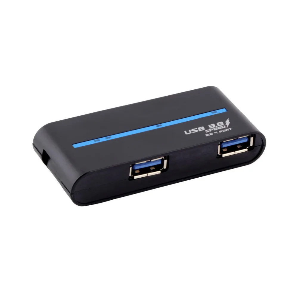 1 шт.,, USB 3,0, 4 порта, 1(вход)/4(выход), высокоскоростной концентратор питания для Mac Book, настольного ноутбука, ПК, умное устройство, Лидер продаж по всему миру