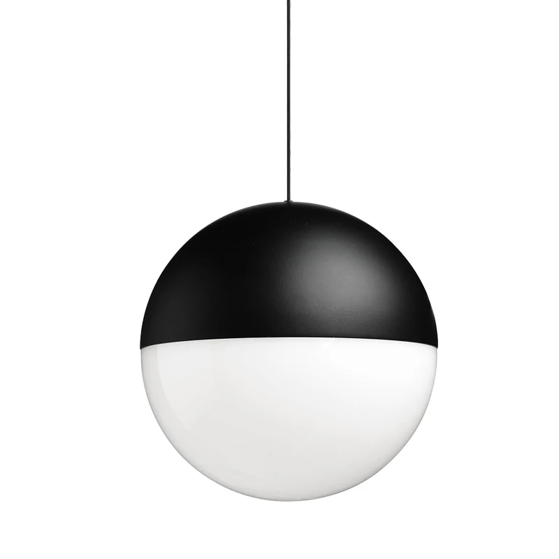 Современная Скандинавская железная Подвесная лампа для гостиной спальни офиса