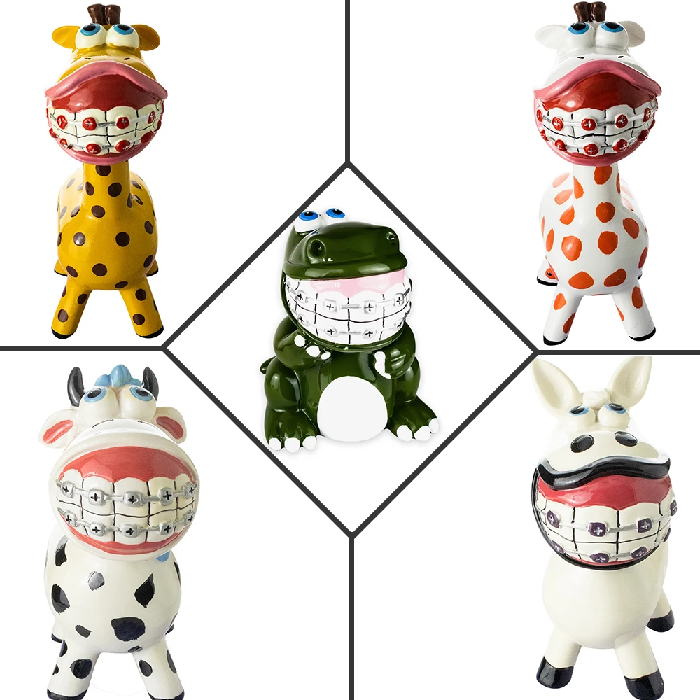 

Interesting Dentist Gift Animal Models Of Orthodontics Dental Teeth Handicraft Dental Hospital Or Clinic Decoration Furnishing