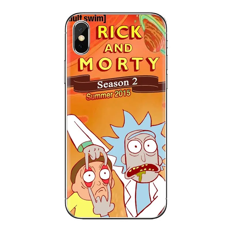 Mobile Phone Case Cover Rick and Morty Season 3 For Sony Xperia Z Z1 Z2 Z3 Z5 compact M2 M4 M5 E3 T3 XA Aqua LG G4 G5 G3 G2 Mini |