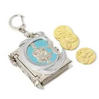 Игра Genshin Impact Venti Волшебная книга для косплея металлический реквизит Xiao маска акриловый брелок рождественская подвеска Хэллоуин Детские игрушки Аниме подарок