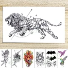 Водостойкая Временная тату-наклейка египетская death god Anubis поддельные татуировки руки ноги флэш-тату для детей Девушки Мужчины Женщины Мужчины