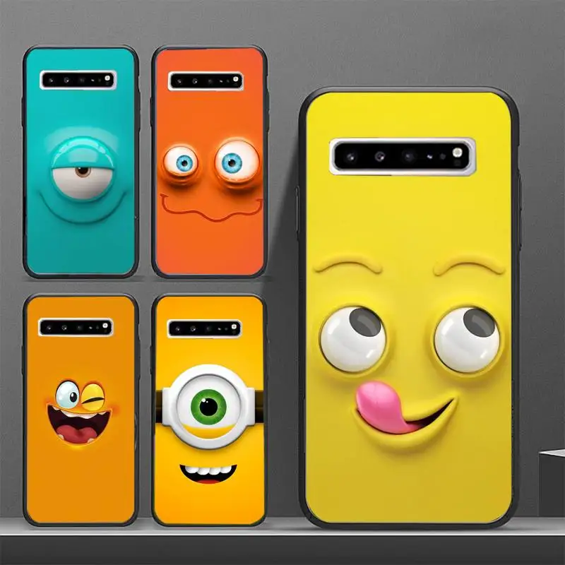 

Funny Smile Face Phone Case for Samsung M51 M31 M31S M21S M21 M30 M30S M11 M10 Fundas