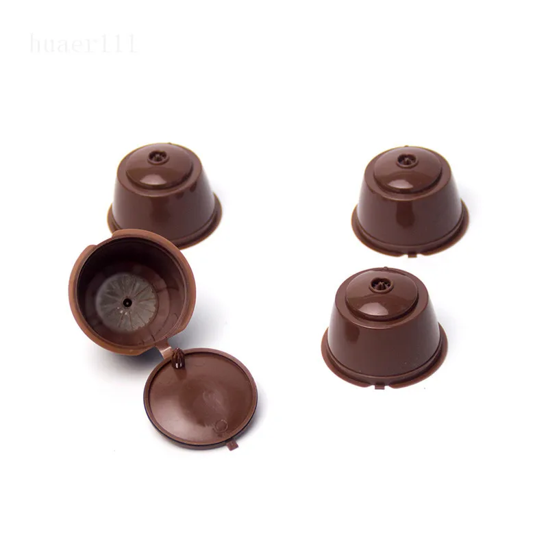 2Pcs Reusable Refillable Capsules Pods for Nescafe Capsula Dolce Gusto Machines Maker Nespresso Coffee Capsule Pod Cup Cafeteira | Дом и сад