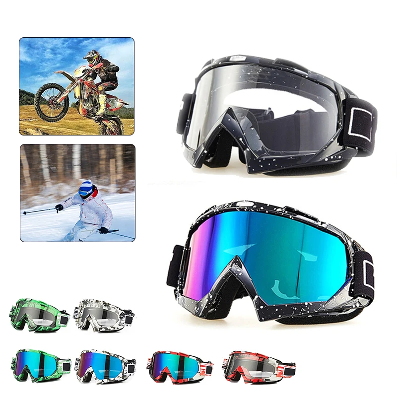 Мотоциклетные очки для мотокросса езды по бездорожью горных велосипедов MX