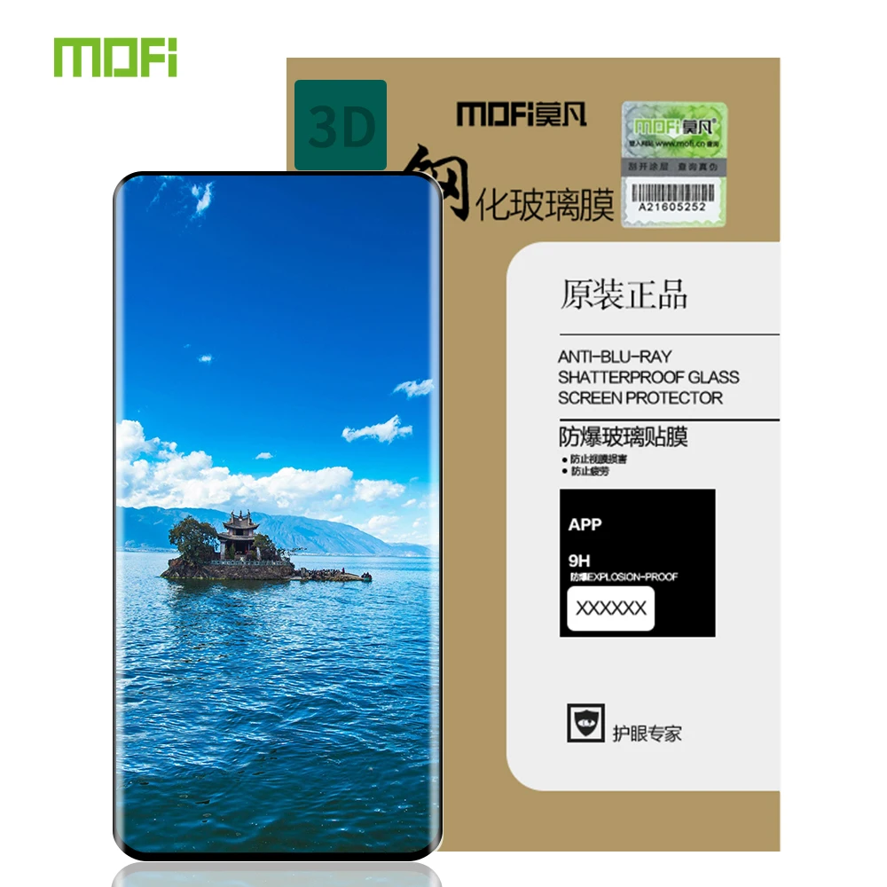 

MOFi For Xiaomi Mi 10 Pro Tempered Glass 3D Full Cover Screen Protector For Xiaomi Mi 10 Pro Protective Film