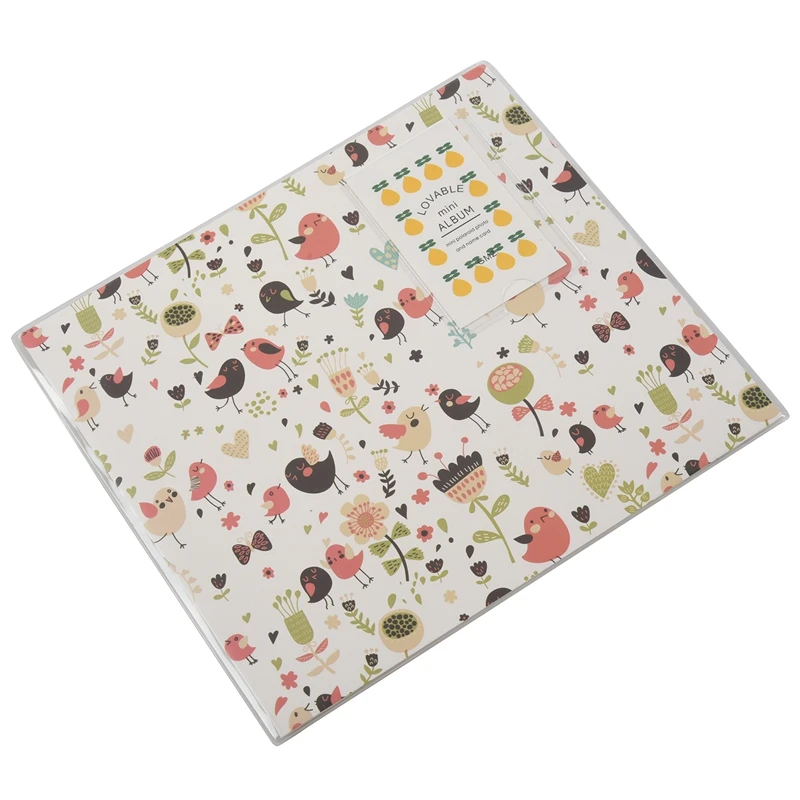 84 Bags Album Case Storage Polaroid Photo FujiFilm Instax Mini Film 3 Inch Insert White |