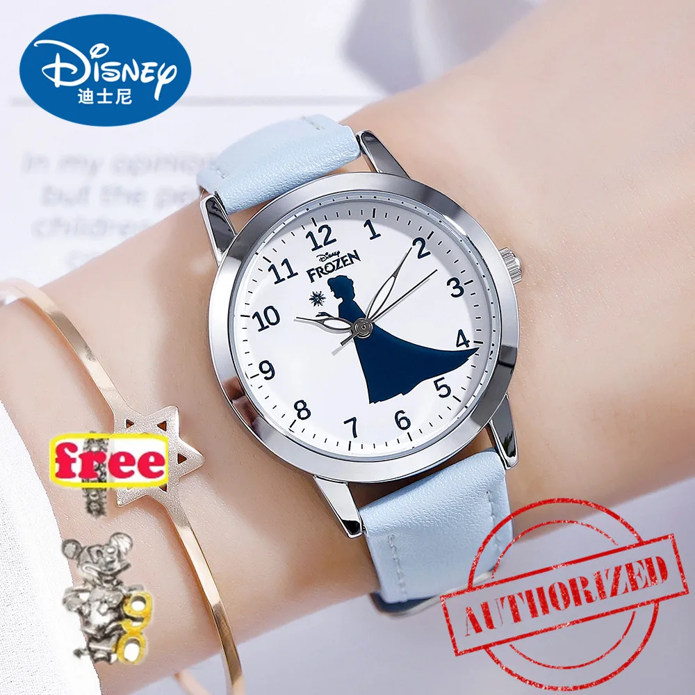 Часы Дисней Роскошные брендовые модные наручные с календарем для девушек