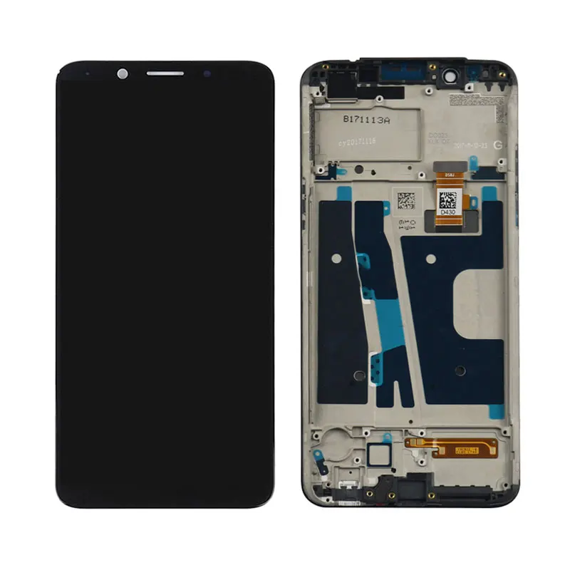 Оригинальное качество для Oppo F5 Youth A73 Полный ЖК дисплей + фотография с рамкой