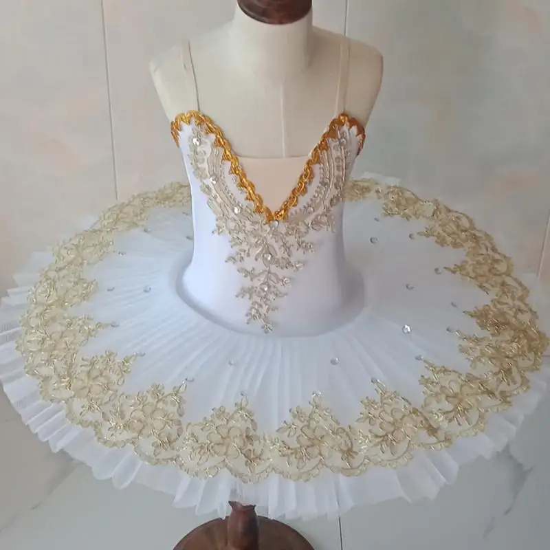 Профессиональная балетная пачка для детей девочек и взрослых юбка с лебедем