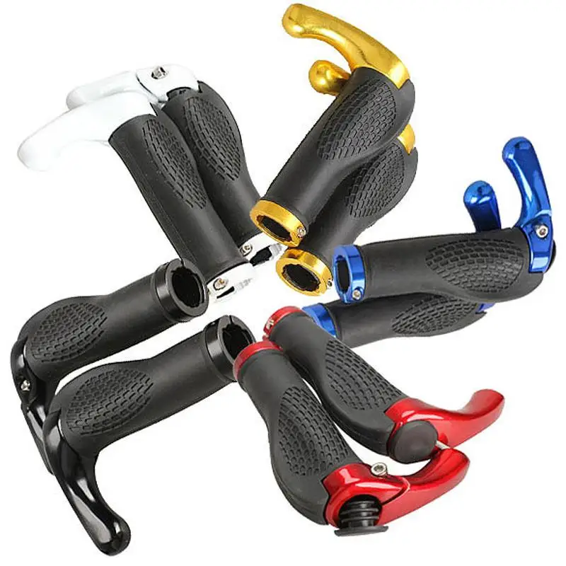 Велосипедный Замок на руль эргономичные противоскользящие резиновые ручки
