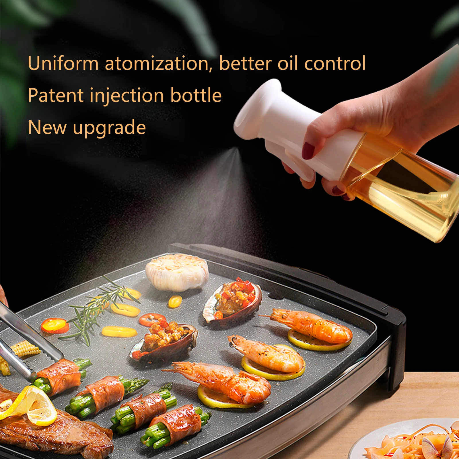 Бутылка-распылитель для масла 210 мл домашний портативный дозатор жидкости уксуса