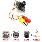 Плата модуля камеры видеонаблюдения AHWVSE, цветная CMOS настоящая с высоким разрешением 1200TVL для внутреннейнаружной камеры, аналоговая камера, печатная плата