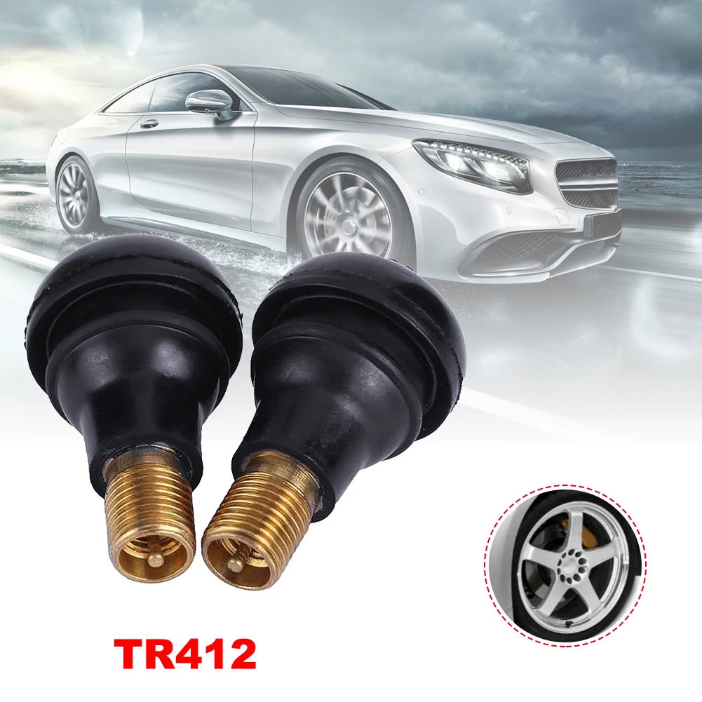

SALE 10/25/50Pcs TR412 Universal Car Vacuum Valve Stem without Valve for Rubber Copper Tire Motorcycle Air Valve Car Accessories