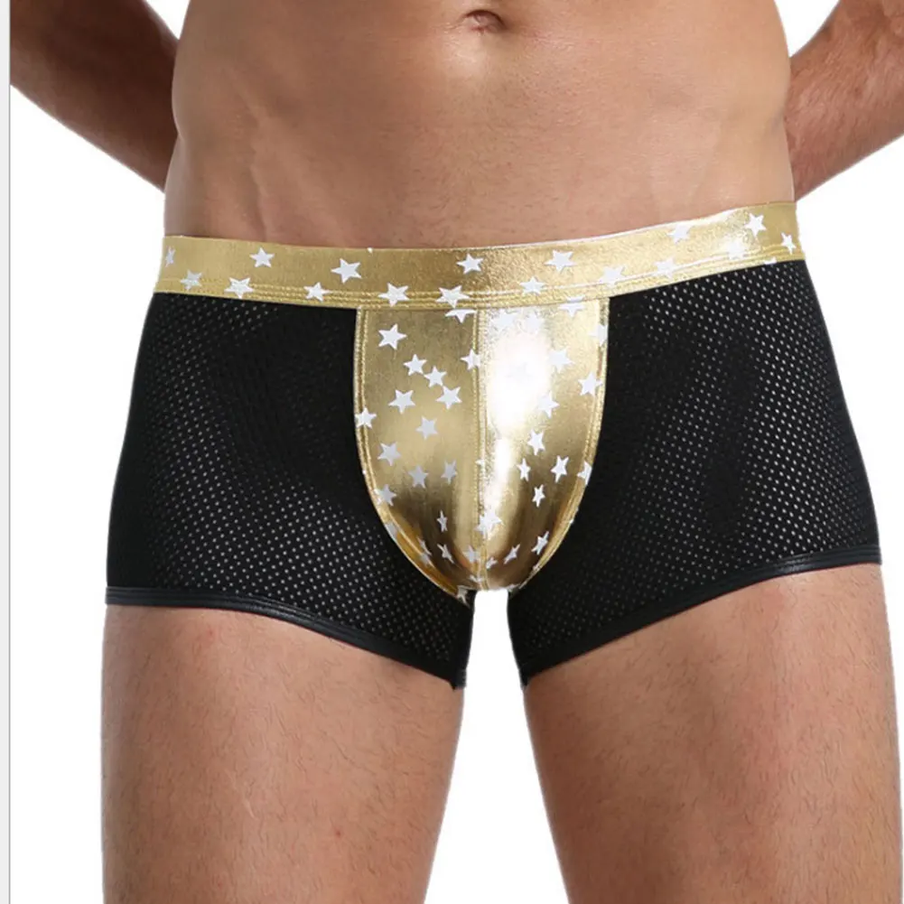 

Для мужчин нижнее белье сексуальное плотные стринги Ракушки из дышащего материала с сеткой в стиле «пэтчворк Джок ремень Homme застежки строк...