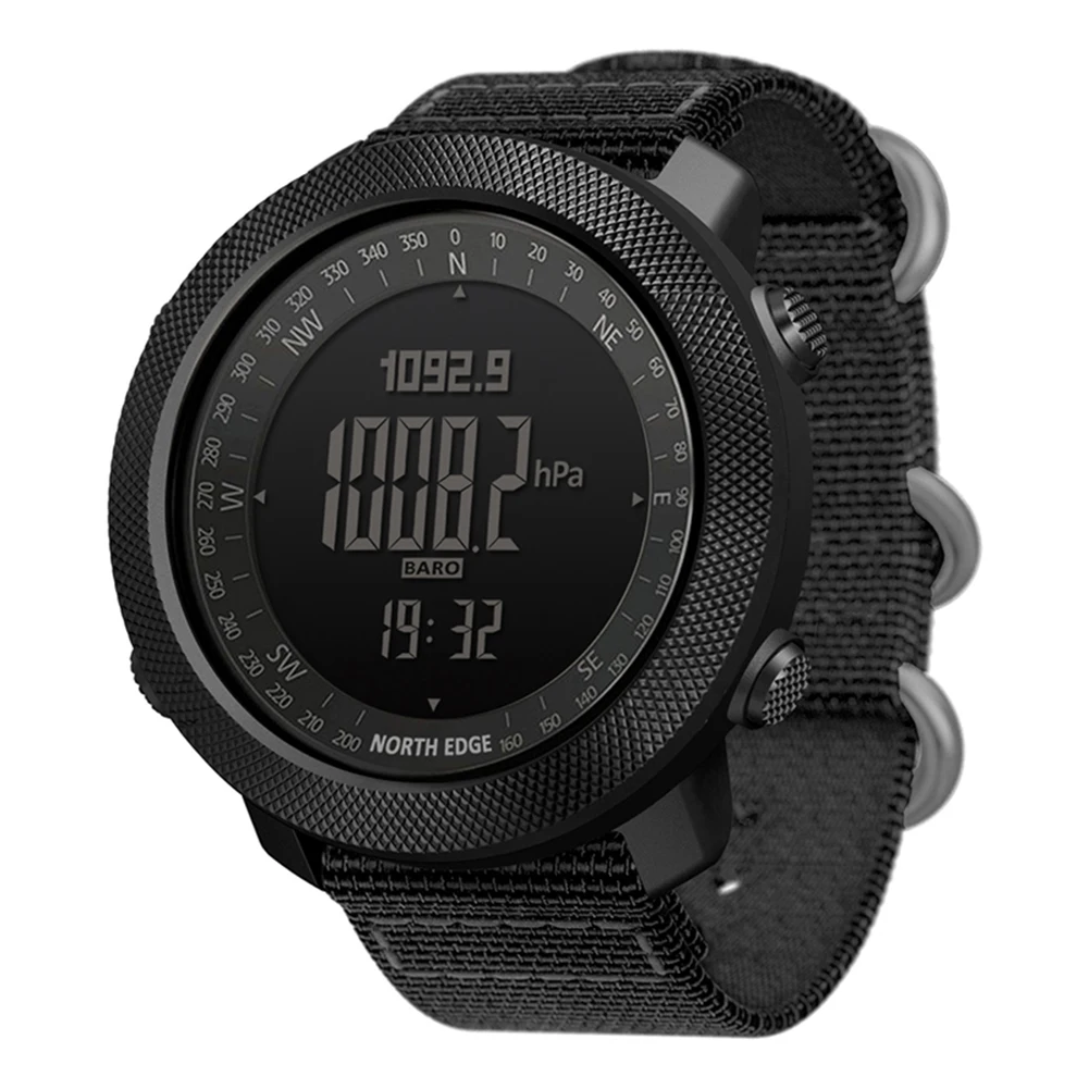 

For NORTH EDGE Sport Digital Watch Hours Outdoor Sports Military Multi-function Smart Watches Compass Waterproof Drop Shopping